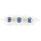 White With Blue Peacock Ceramic Wooden Hook Online